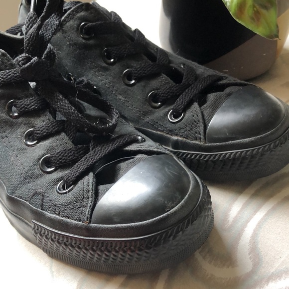 Converse All Star Black Shoes - Picture 3 of 5